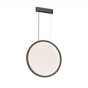 DK6606-BK Подвесной вертикальный светильник Veil со светодиодом H1700 d600 220V 48W 3000-6000K IP20 черный алюминий в Верхней Салде - verhnyaya-salda.ok-mebel.com | фото 5