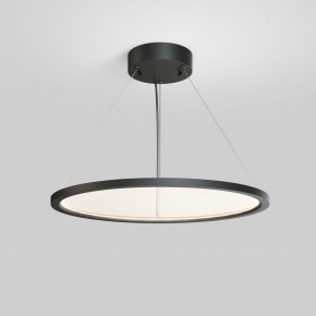 DK6616-BK Подвесной горизонтальный светильник Veil со светодиодом H900 d600 220V 48W 3000-6000K IP20 черный алюминий в Верхней Салде - verhnyaya-salda.ok-mebel.com | фото