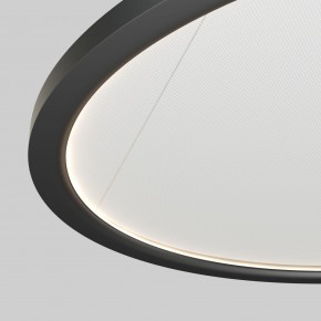 DK6616-BK Подвесной горизонтальный светильник Veil со светодиодом H900 d600 220V 48W 3000-6000K IP20 черный алюминий в Верхней Салде - verhnyaya-salda.ok-mebel.com | фото 3