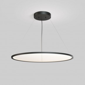 DK6620-BK Подвесной горизонтальный светильник Veil со светодиодом H900 d1000 220V 82W 3000-6000K IP20 черный алюминий в Верхней Салде - verhnyaya-salda.ok-mebel.com | фото