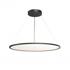 DK6620-BK Подвесной горизонтальный светильник Veil со светодиодом H900 d1000 220V 82W 3000-6000K IP20 черный алюминий в Верхней Салде - verhnyaya-salda.ok-mebel.com | фото 4