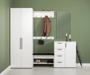ЭЙР прихожая (модульная) Белый Шагрень в Верхней Салде - verhnyaya-salda.ok-mebel.com | фото