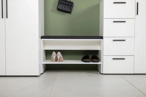 ЭЙР прихожая (модульная) Белый Шагрень в Верхней Салде - verhnyaya-salda.ok-mebel.com | фото 23