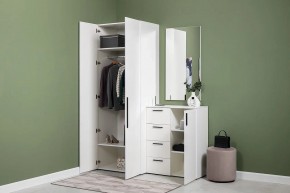 ЭЙР прихожая (модульная) Белый Шагрень в Верхней Салде - verhnyaya-salda.ok-mebel.com | фото 24