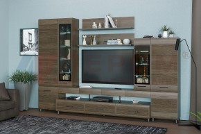 Гостиная Камелия Композиция 3 (Гикори Джексон темный) в Верхней Салде - verhnyaya-salda.ok-mebel.com | фото