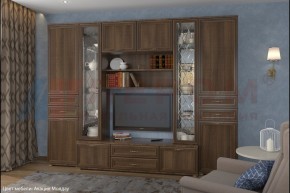 Гостиная Карина Композиция 17 (Акация Молдау) в Верхней Салде - verhnyaya-salda.ok-mebel.com | фото