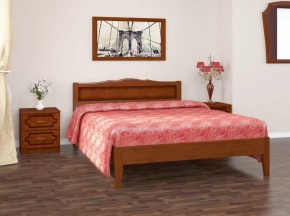 КАРИНА-7 Кровать из массива  (Орех) в Верхней Салде - verhnyaya-salda.ok-mebel.com | фото