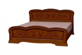 КАРИНА-8 Кровать из массива (Орех) в Верхней Салде - verhnyaya-salda.ok-mebel.com | фото 2