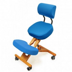 Коленный стул со спинкой Smartstool KW02В + Чехлы в Верхней Салде - verhnyaya-salda.ok-mebel.com | фото 2