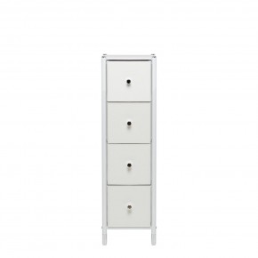 Комод Leset Нирита/Хайди узкий 4 ящика в Верхней Салде - verhnyaya-salda.ok-mebel.com | фото