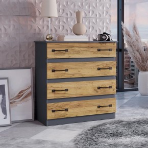 Комод Лофт (графит/крафт) в Верхней Салде - verhnyaya-salda.ok-mebel.com | фото 3