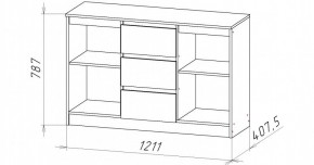 НИЦЦА-5 Комод (НЦ.05) в Верхней Салде - verhnyaya-salda.ok-mebel.com | фото 2