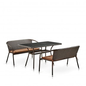Комплект мебели из иск. ротанга T286A/S139A-W53 Brown в Верхней Салде - verhnyaya-salda.ok-mebel.com | фото 2