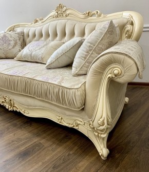 Комплект мягкой мебели Мона Лиза (крем) с раскладным механизмом в Верхней Салде - verhnyaya-salda.ok-mebel.com | фото 5