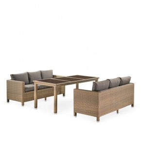 Комплект плетеной мебели T365/S65B-W65 Light Brown в Верхней Салде - verhnyaya-salda.ok-mebel.com | фото