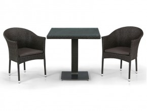 Комплект плетеной мебели T605SWT/Y350B-W53 Brown в Верхней Салде - verhnyaya-salda.ok-mebel.com | фото