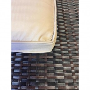 Комплект плетеной мебели  YR822Br Brown-Beige (подушка бежевая) в Верхней Салде - verhnyaya-salda.ok-mebel.com | фото 2