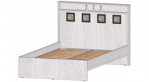 КОСТА-РИКА Кровать 1200 с основанием (анкор светлый) в Верхней Салде - verhnyaya-salda.ok-mebel.com | фото