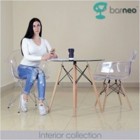 Кресло Barneo N-14-14 SteelMold прозрачный в Верхней Салде - verhnyaya-salda.ok-mebel.com | фото 2
