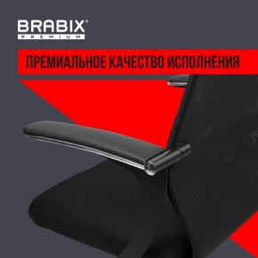 Кресло BRABIX PREMIUM "Ultimate EX-801" хром, плотная двойная сетка Х2, черное, 532917 в Верхней Салде - verhnyaya-salda.ok-mebel.com | фото 3