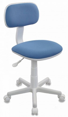 Кресло детское Бюрократ CH-W201NX/26-24 голубой в Верхней Салде - verhnyaya-salda.ok-mebel.com | фото 1