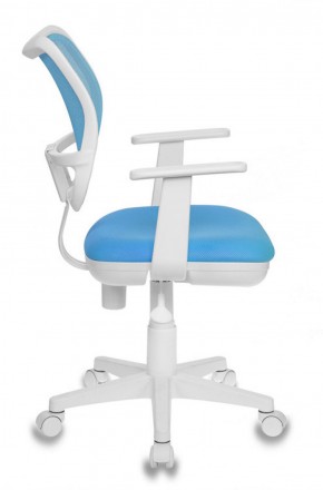 Кресло детское Бюрократ CH-W797/LB/TW-55 голубой в Верхней Салде - verhnyaya-salda.ok-mebel.com | фото 2