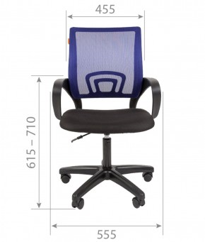Кресло для оператора CHAIRMAN 696  LT (ткань стандарт 15-21/сетка TW-01) в Верхней Салде - verhnyaya-salda.ok-mebel.com | фото 4