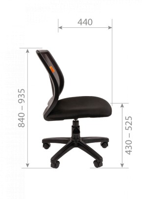 Кресло для оператора CHAIRMAN 699 Б/Л (ткань стандарт/сетка TW-01) в Верхней Салде - verhnyaya-salda.ok-mebel.com | фото 7