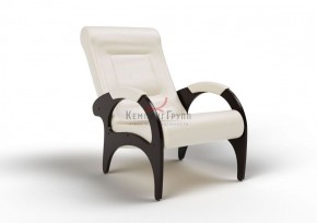 Кресло для отдыха Римини 19-К-КР (экокожа/венге) КРЕМ в Верхней Салде - verhnyaya-salda.ok-mebel.com | фото