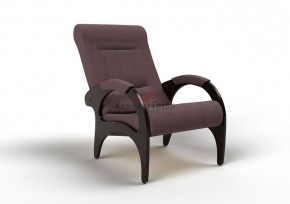 Кресло для отдыха Римини 19-Т-КМ (ткань/венге) КОФЕ С МОЛОКОМ в Верхней Салде - verhnyaya-salda.ok-mebel.com | фото