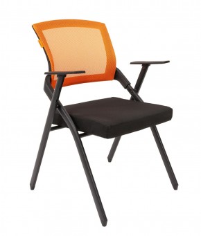Кресло для посетителей CHAIRMAN NEXX (ткань стандарт черный/сетка DW-66) в Верхней Салде - verhnyaya-salda.ok-mebel.com | фото