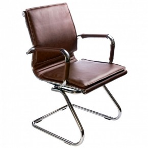 Кресло для посетителя Бюрократ CH-993-Low-V/Brown коричневый в Верхней Салде - verhnyaya-salda.ok-mebel.com | фото