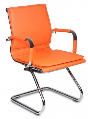 Кресло для посетителя Бюрократ CH-993-Low-V/orange оранжевый в Верхней Салде - verhnyaya-salda.ok-mebel.com | фото