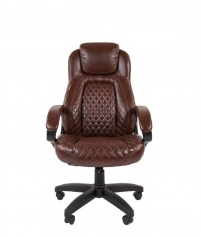 Кресло для руководителя  CHAIRMAN 432 (Экокожа коричневая) в Верхней Салде - verhnyaya-salda.ok-mebel.com | фото 2