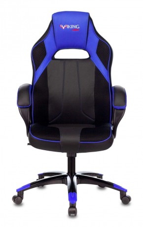 Кресло игровое Бюрократ VIKING 2 AERO BLUE черный/синий в Верхней Салде - verhnyaya-salda.ok-mebel.com | фото 2