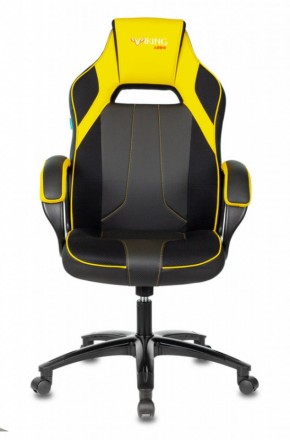 Кресло игровое Бюрократ VIKING 2 AERO YELLOW черный/желтый в Верхней Салде - verhnyaya-salda.ok-mebel.com | фото 2