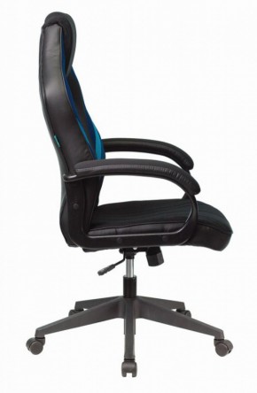 Кресло игровое Бюрократ VIKING 3 AERO BLUE черный/синий в Верхней Салде - verhnyaya-salda.ok-mebel.com | фото 3