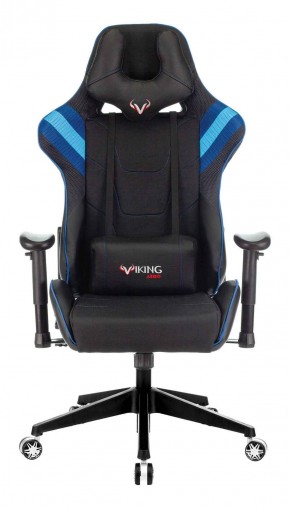Кресло игровое Бюрократ VIKING 4 AERO BLUE черный/синий в Верхней Салде - verhnyaya-salda.ok-mebel.com | фото 3