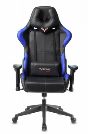 Кресло игровое Бюрократ VIKING 5 AERO BLUE черный/синий в Верхней Салде - verhnyaya-salda.ok-mebel.com | фото 3