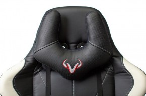 Кресло игровое Бюрократ VIKING 5 AERO WHITE черный/белый в Верхней Салде - verhnyaya-salda.ok-mebel.com | фото 6