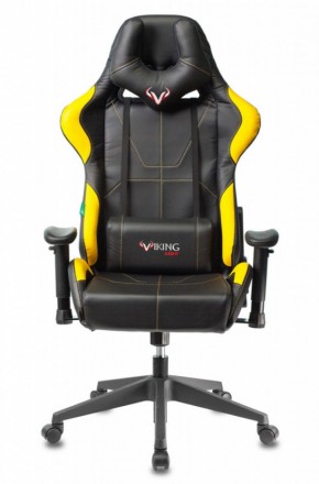 Кресло игровое Бюрократ VIKING 5 AERO YELLOW черный/желтый в Верхней Салде - verhnyaya-salda.ok-mebel.com | фото 3