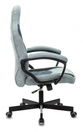 Кресло игровое Бюрократ VIKING 6 KNIGHT BL FABRIC синий в Верхней Салде - verhnyaya-salda.ok-mebel.com | фото 3