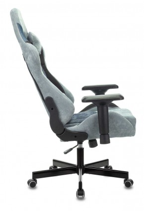 Кресло игровое Бюрократ VIKING 7 KNIGHT BL FABRIC синий в Верхней Салде - verhnyaya-salda.ok-mebel.com | фото 2