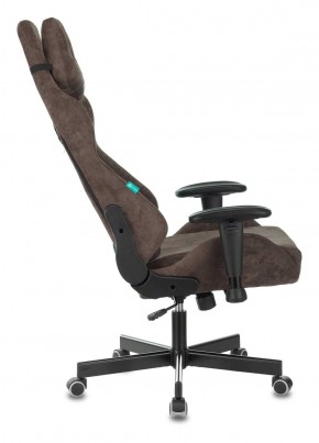 Кресло игровое Бюрократ VIKING KNIGHT LT10 FABRIC коричневый в Верхней Салде - verhnyaya-salda.ok-mebel.com | фото 2
