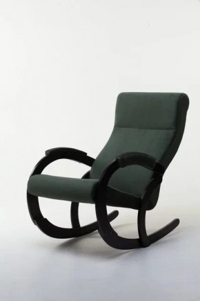 Кресло-качалка КОРСИКА 34-Т-AG (зеленый) в Верхней Салде - verhnyaya-salda.ok-mebel.com | фото