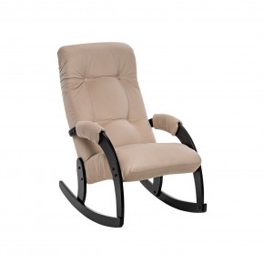 Кресло-качалка Модель 67 Венге, ткань V 18 в Верхней Салде - verhnyaya-salda.ok-mebel.com | фото 2