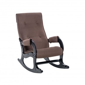 Кресло-качалка Модель 707 Венге, ткань V 23 в Верхней Салде - verhnyaya-salda.ok-mebel.com | фото 4