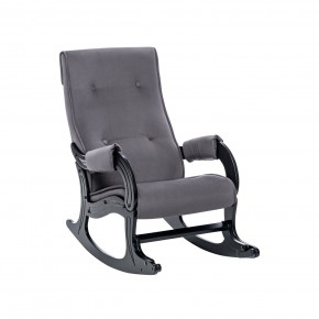 Кресло-качалка Модель 707 Венге, ткань V 32 в Верхней Салде - verhnyaya-salda.ok-mebel.com | фото 3