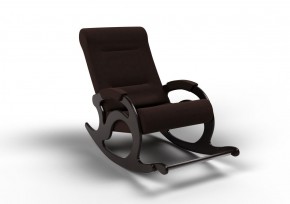 Кресло-качалка Тироль 12-Т-ГР (ткань/венге) ГРАФИТ в Верхней Салде - verhnyaya-salda.ok-mebel.com | фото 1