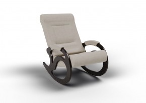 Кресло-качалка Вилла 11-Т-ГР (ткань/венге) ГРАФИТ в Верхней Салде - verhnyaya-salda.ok-mebel.com | фото 1